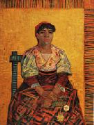 Vincent Van Gogh The Italian Woman oil painting picture wholesale